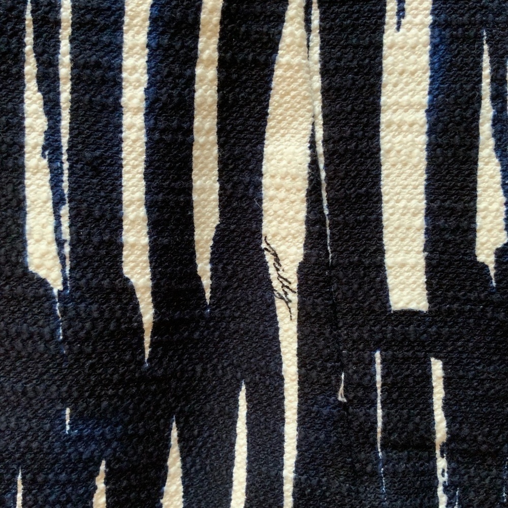Milly Blue/White Mini Skirt NWOT (6) - Picture 4 of 6